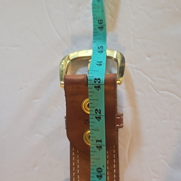 Mens Classic Old West BAKER Belt HAND stitching Premium Belt Sz.L/XL - Picture 6 of 9